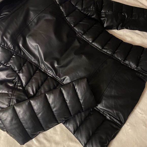 Save The Duck Faux Leather, XS Moto Jacket - Picture 10 of 12